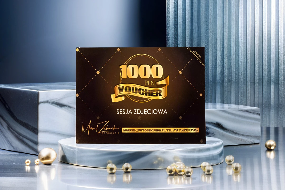 voucher na sesję zdjęciową
