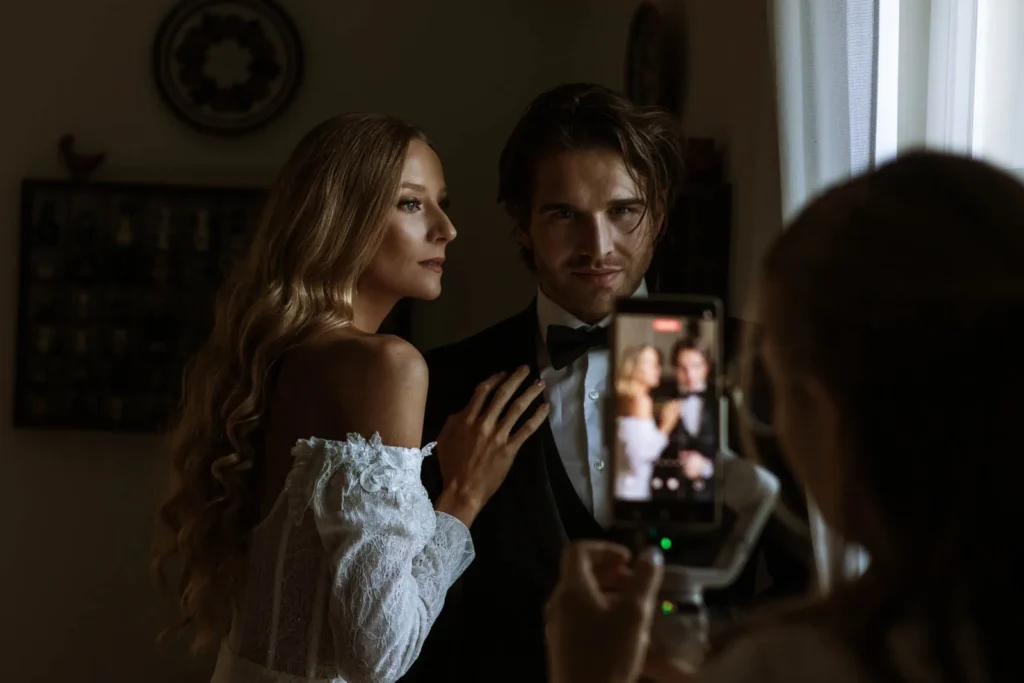 wedding content creator